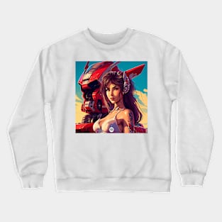 Blazing Sentinel Crewneck Sweatshirt